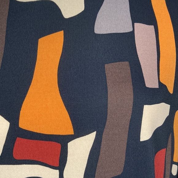 Madison Leigh Dress Mosaic Short Sleeved Dress - Picture 6 of 11